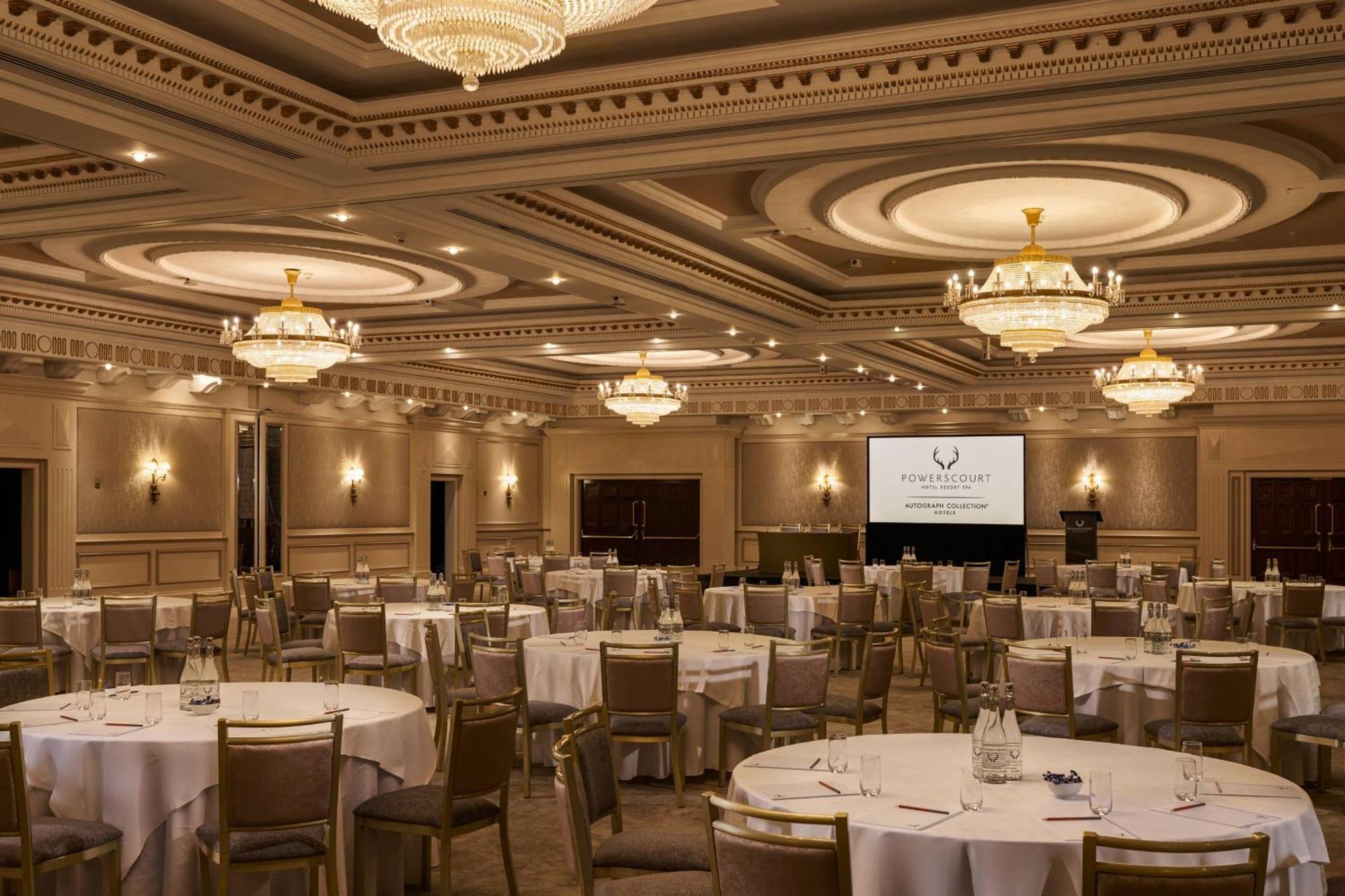 Powerscourt Hotel, Autograph Collection Эннискерри Экстерьер фото The ballroom at the Four Seasons Hotel